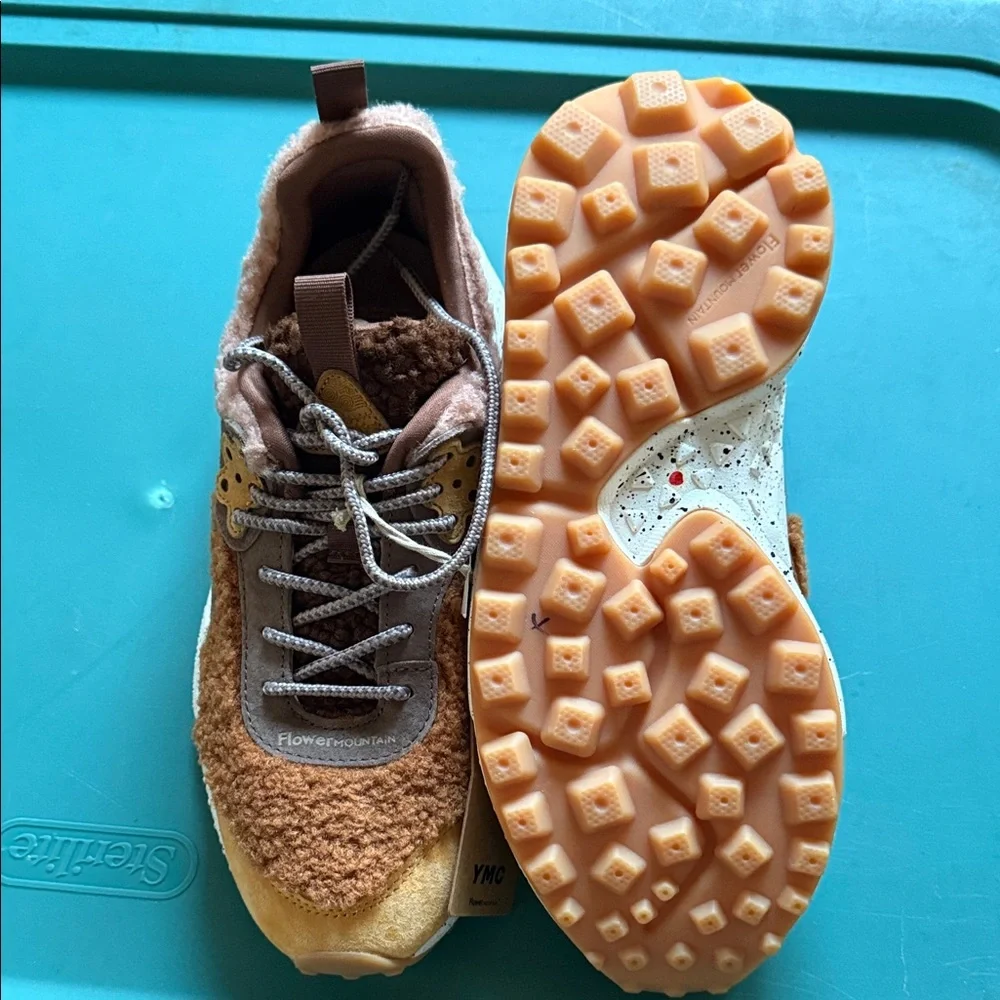 YMC Multi-Tone Textured Sneakers - Picture 3 of 3
